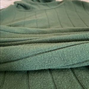 Dark Green Turtle neck